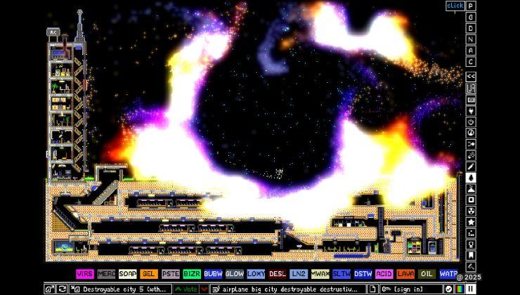 The Powder Toy - Build Mind-Blowing Physics Simulations in This Free Sandbox Game